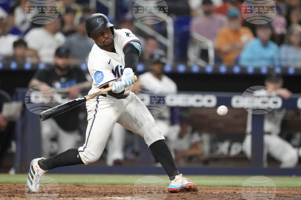 Padres Marlins Baseball