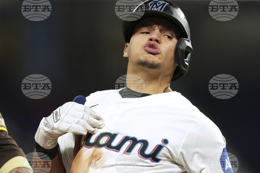 Padres Marlins Baseball