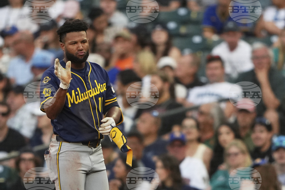 Brewers Mariners Baseball