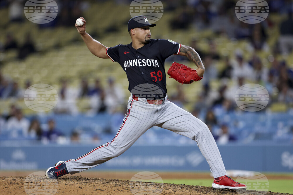 Twins Dodgers Baseball