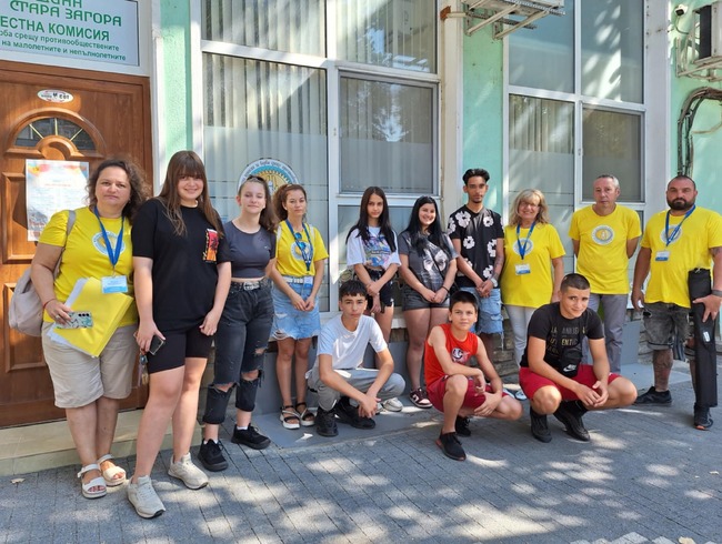 Продължава доброто структурно и функционално взаимодействие на Местна комисия за борба с противообществените прояви на малолетни и непълнолетни и Превантивно-информационен център по зависимости в Община Стара Загора