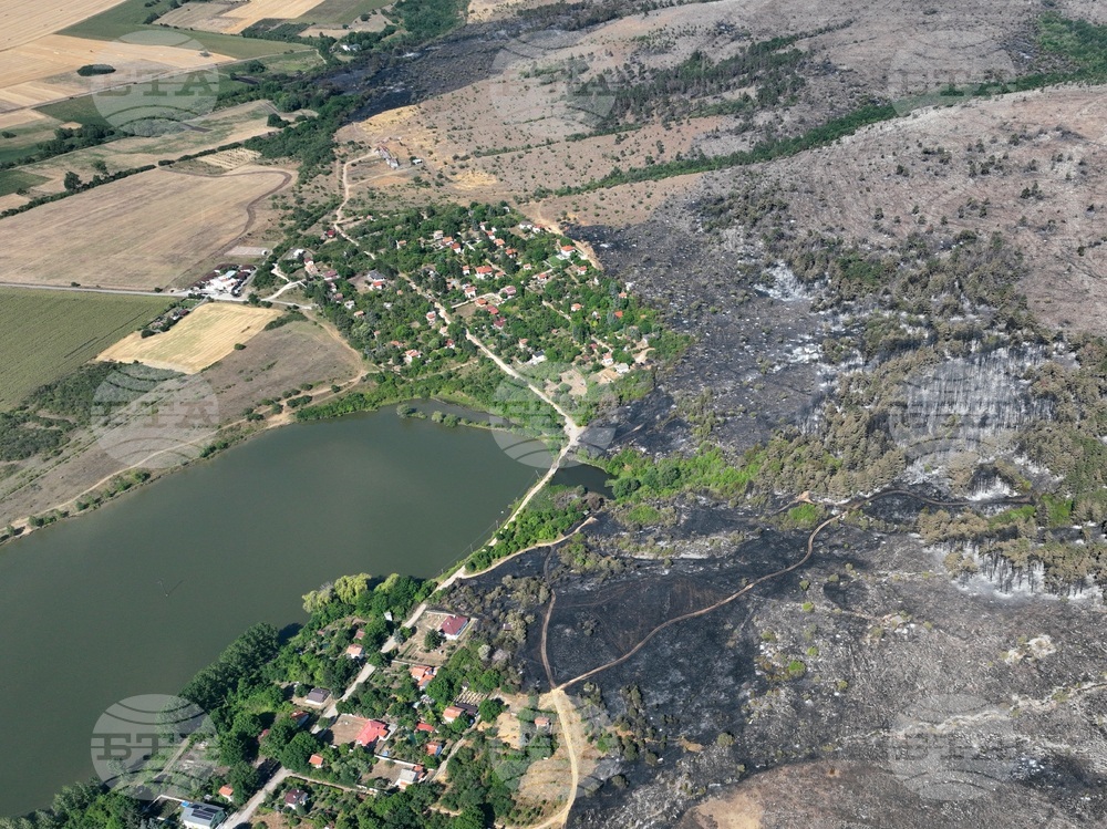 Община Костинброд - село Безден и село Богьовци - пожар - последици