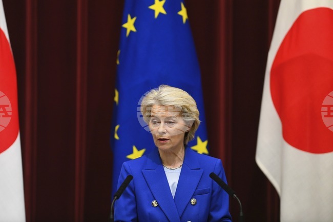 Първата жена премиер на Япония Санае Такаичи пише история, заяви Урсула фон дер Лайен