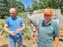 Село Камен връх - община Болярово - пожар