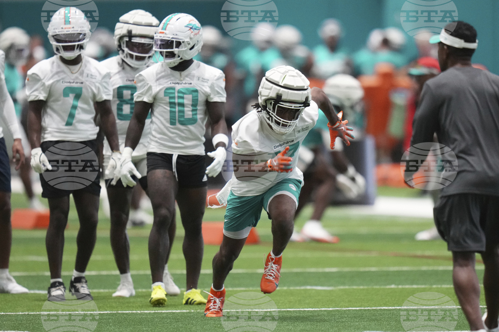 Dolphins Camp Football