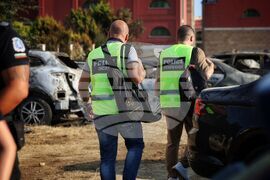 Свети Влас - пожар - изгорели автомобили