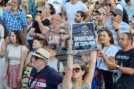 Варна - протест в подкрепа на задържания кмет на града Благомир Коцев