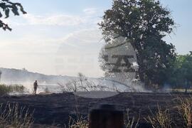 Село Окоп - сметище - пожар