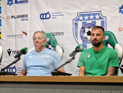 Разград - пресконференция - футбол