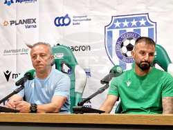 Разград - пресконференция - футбол