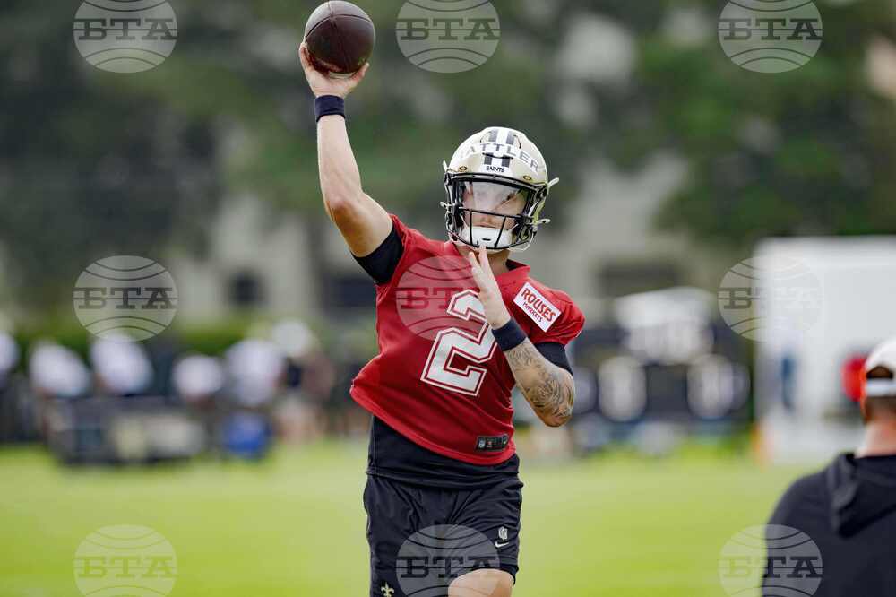 Saints Camp Football