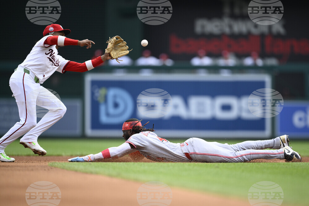 Reds Nationals Baseball