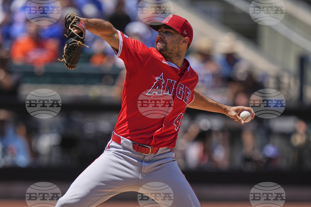 Angels Mets Baseball