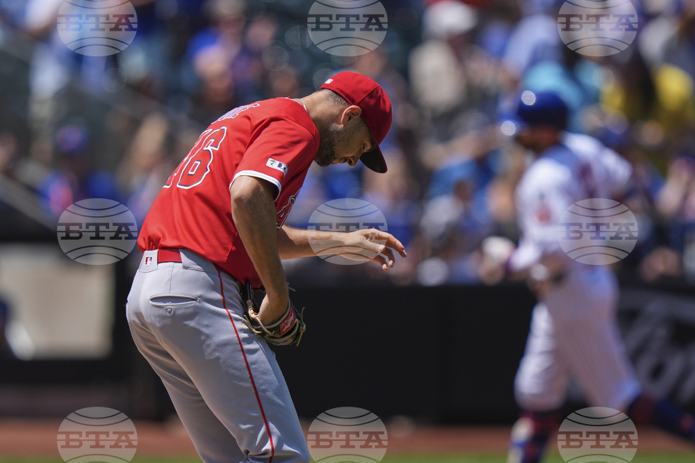 Angels Mets Baseball