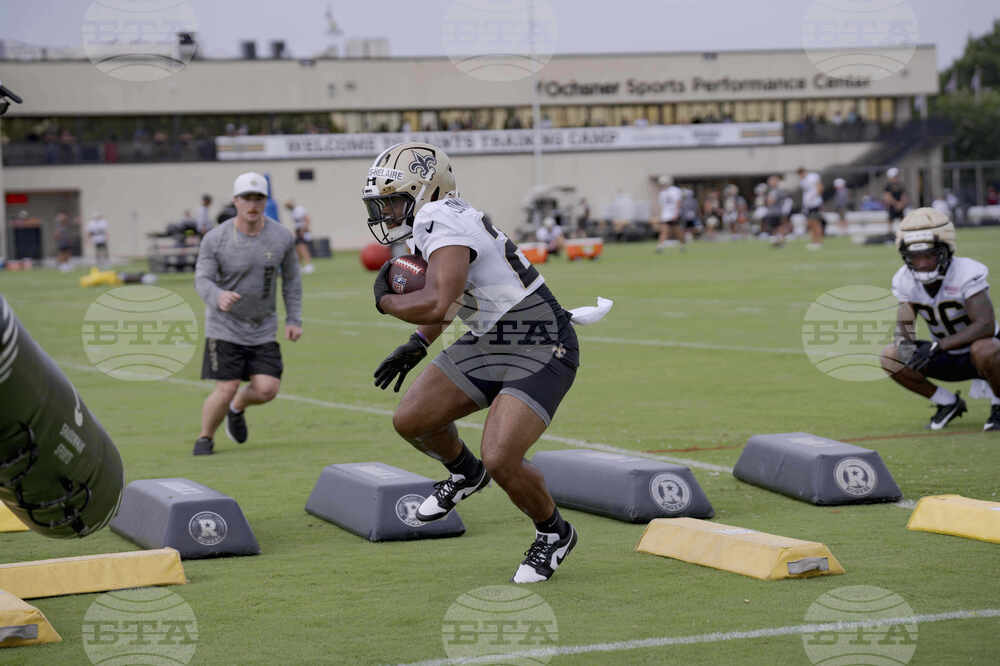 Saints Camp Football