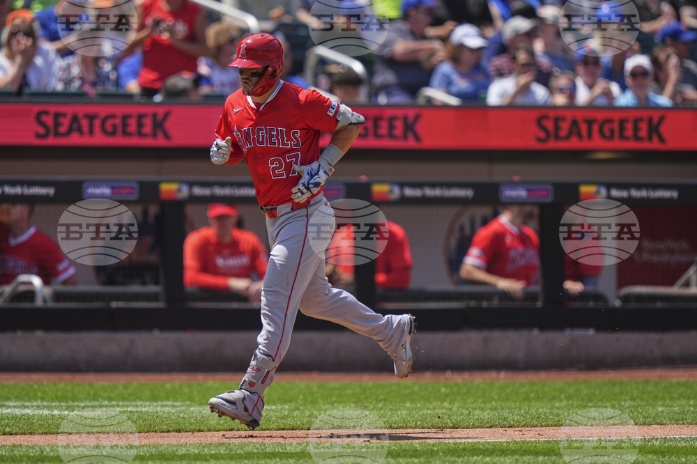 Angels Mets Baseball