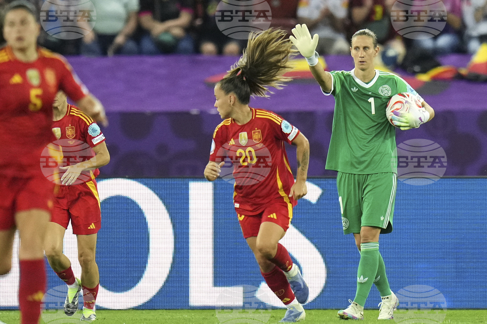Euro 2025 Germany Spain Soccer