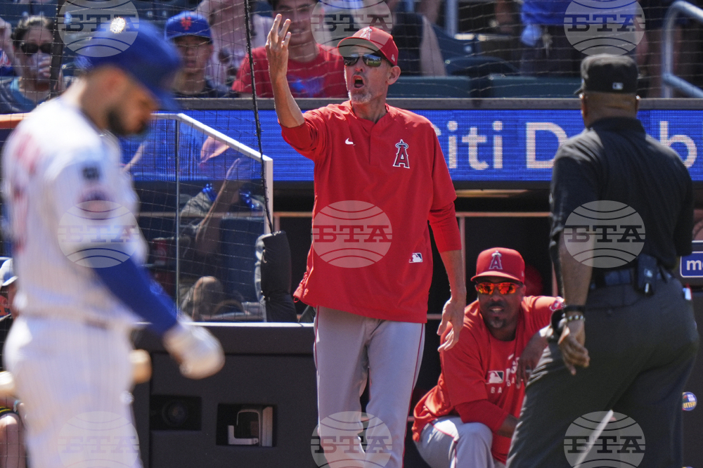 Angels Mets Baseball