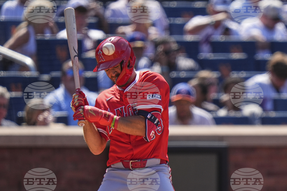 Angels Mets Baseball