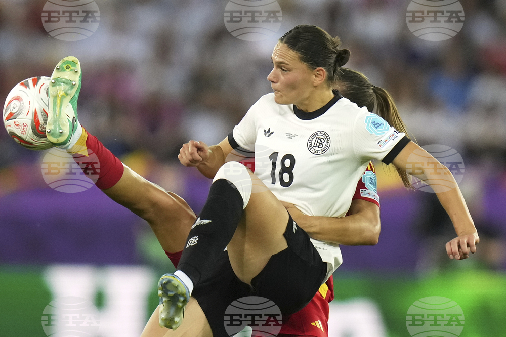 APTOPIX Euro 2025 Germany Spain Soccer