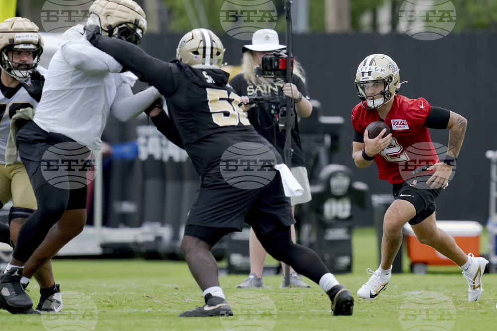 Saints Camp Football
