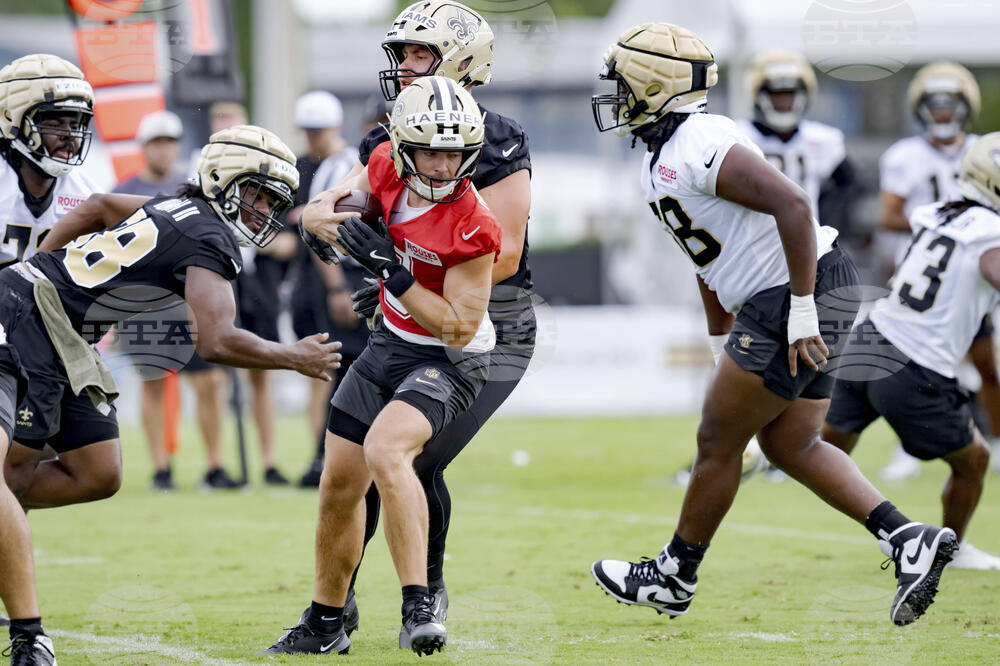 Saints Camp Football