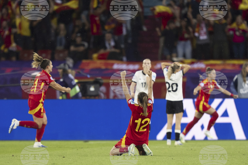 Euro 2025 Germany Spain Soccer