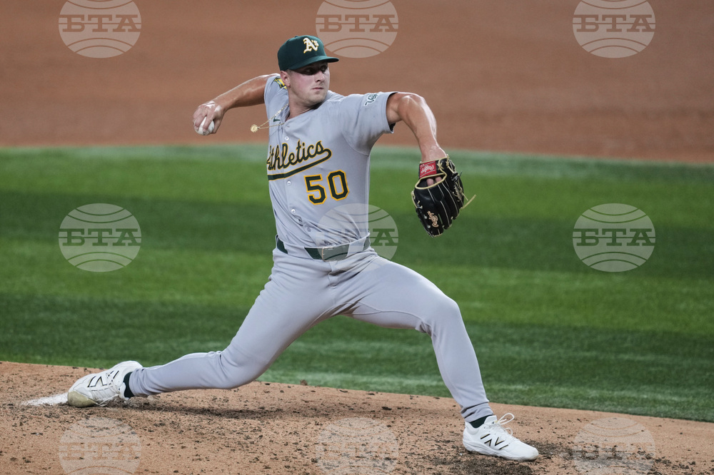 Athletics Rangers Baseball
