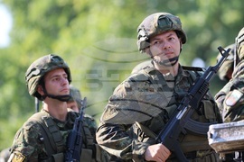 Благоевград - КФОР - контингент - посрещане