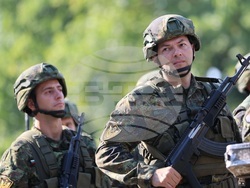 Благоевград - КФОР - контингент - посрещане