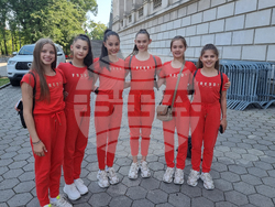 Пресклуб България - пресконференция на националния ансамбъл по художествена гимнастика за девойки