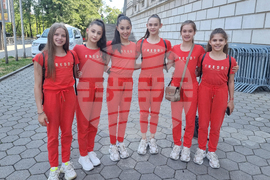 Пресклуб България - пресконференция на националния ансамбъл по художествена гимнастика за девойки