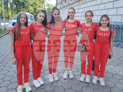 Пресклуб България - пресконференция на националния ансамбъл по художествена гимнастика за девойки