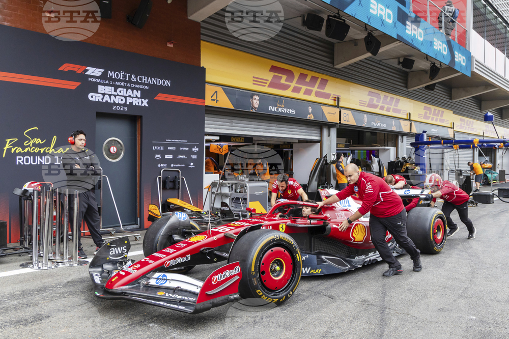 Belgium F1 GP Auto Racing