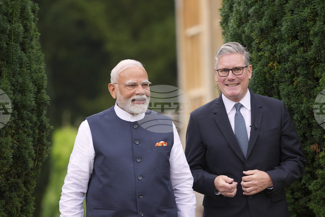 Британският премиер Киър Стармър ще посети другата седмица Индия