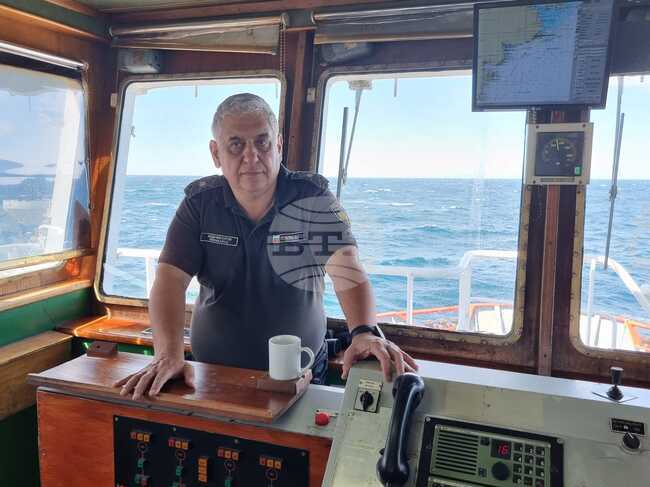 Антарктида - Боян Медникаров, началник на ВВМУ