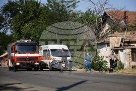 Средец - пожар - замърсен въздух