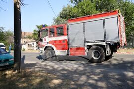 Средец - пожар - замърсен въздух