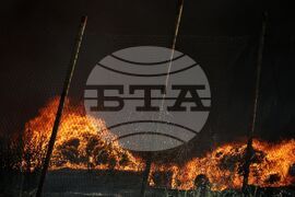Средец - пожар - замърсен въздух