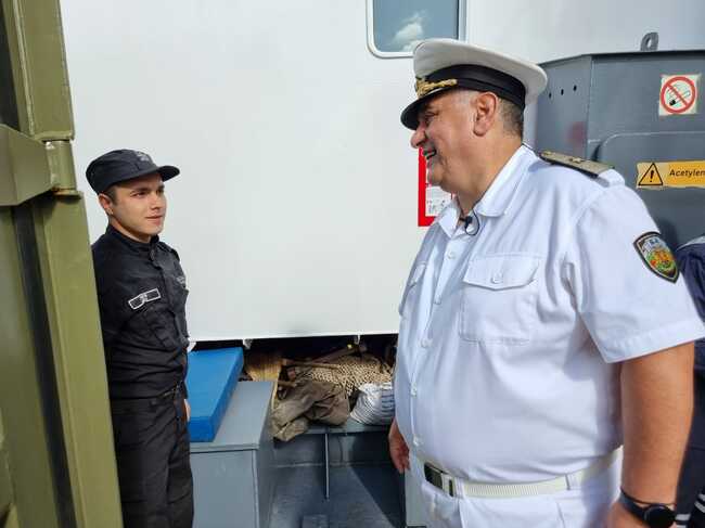 Day 57: Flotilla Admiral Boyan Mednikarov, Rector of Varna Naval Academy Says They Have Been Dreaming of an Operative Ship for Years