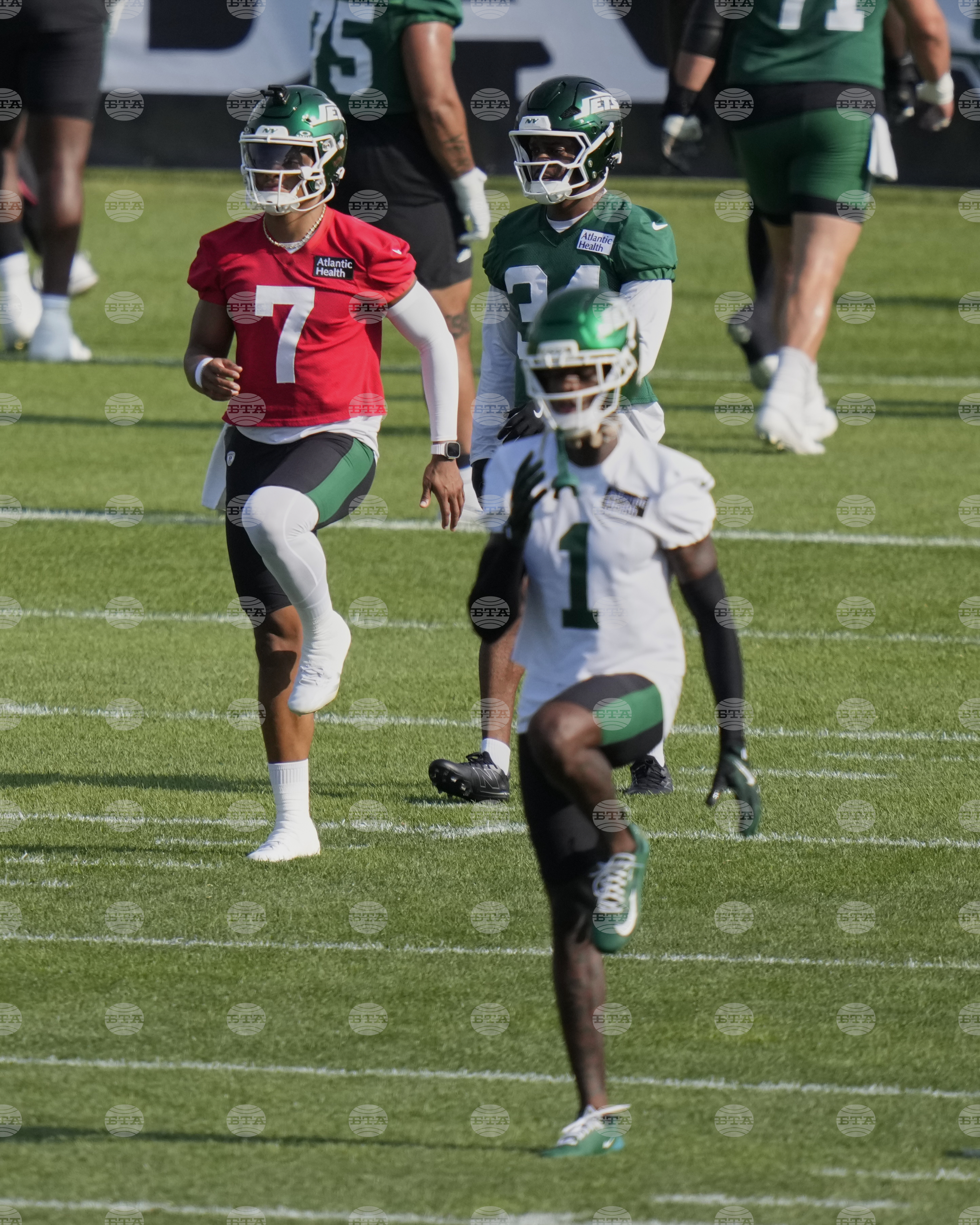 Jets Camp Football