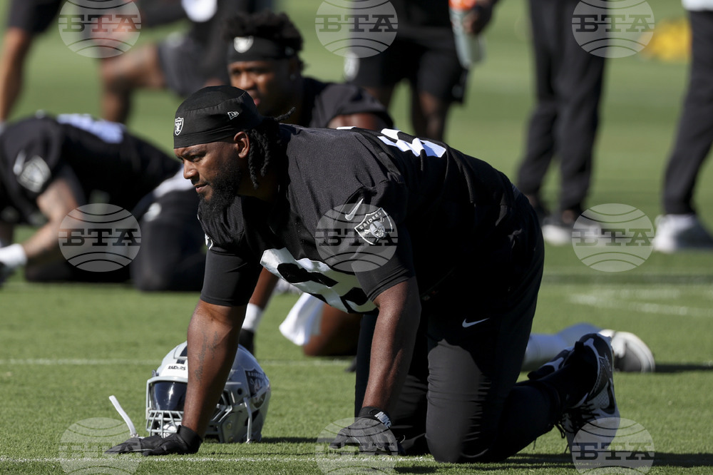 Raiders Camp Football