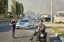 Видин - пожар