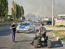 Видин - пожар