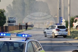 Видин - пожар