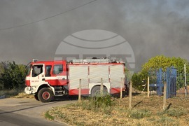 Видин - пожар