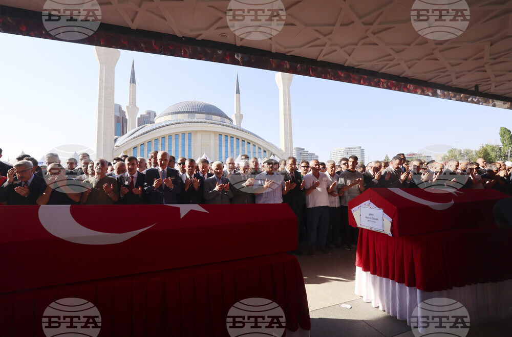 Turkey Wildfires Funerals
