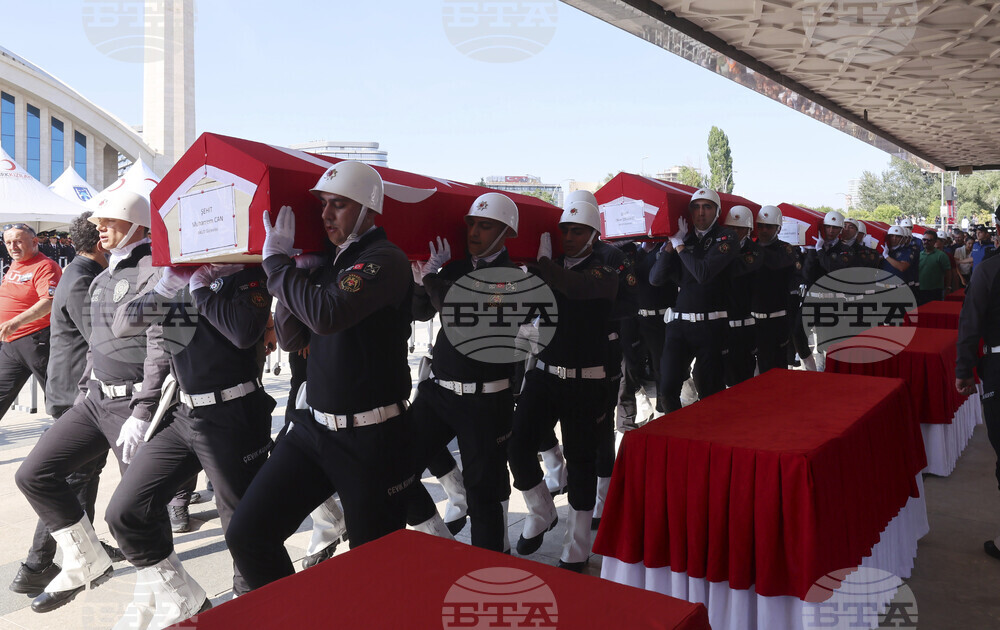 Turkey Wildfires Funerals