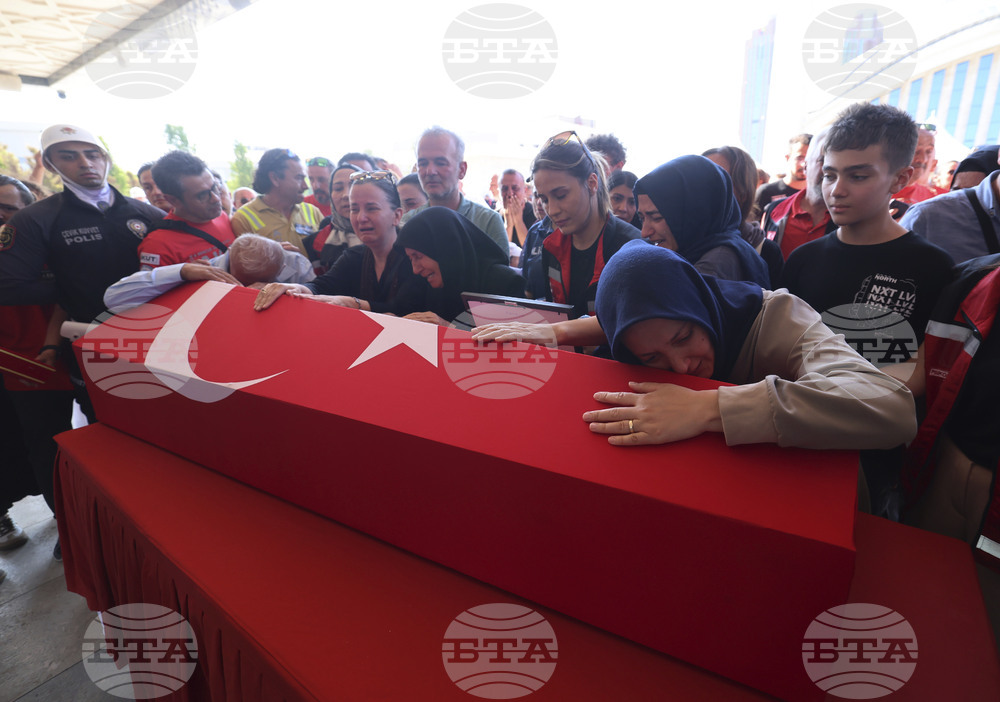 Turkey Wildfires Funerals