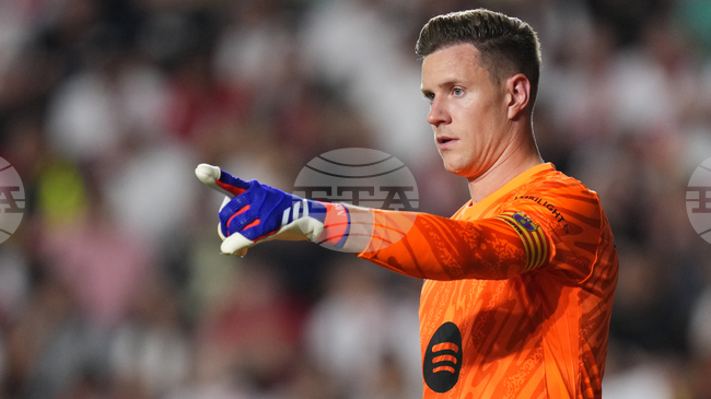 Вратарят Марк-Андре тер Щеген поднови тренировки с отбора на Барселона